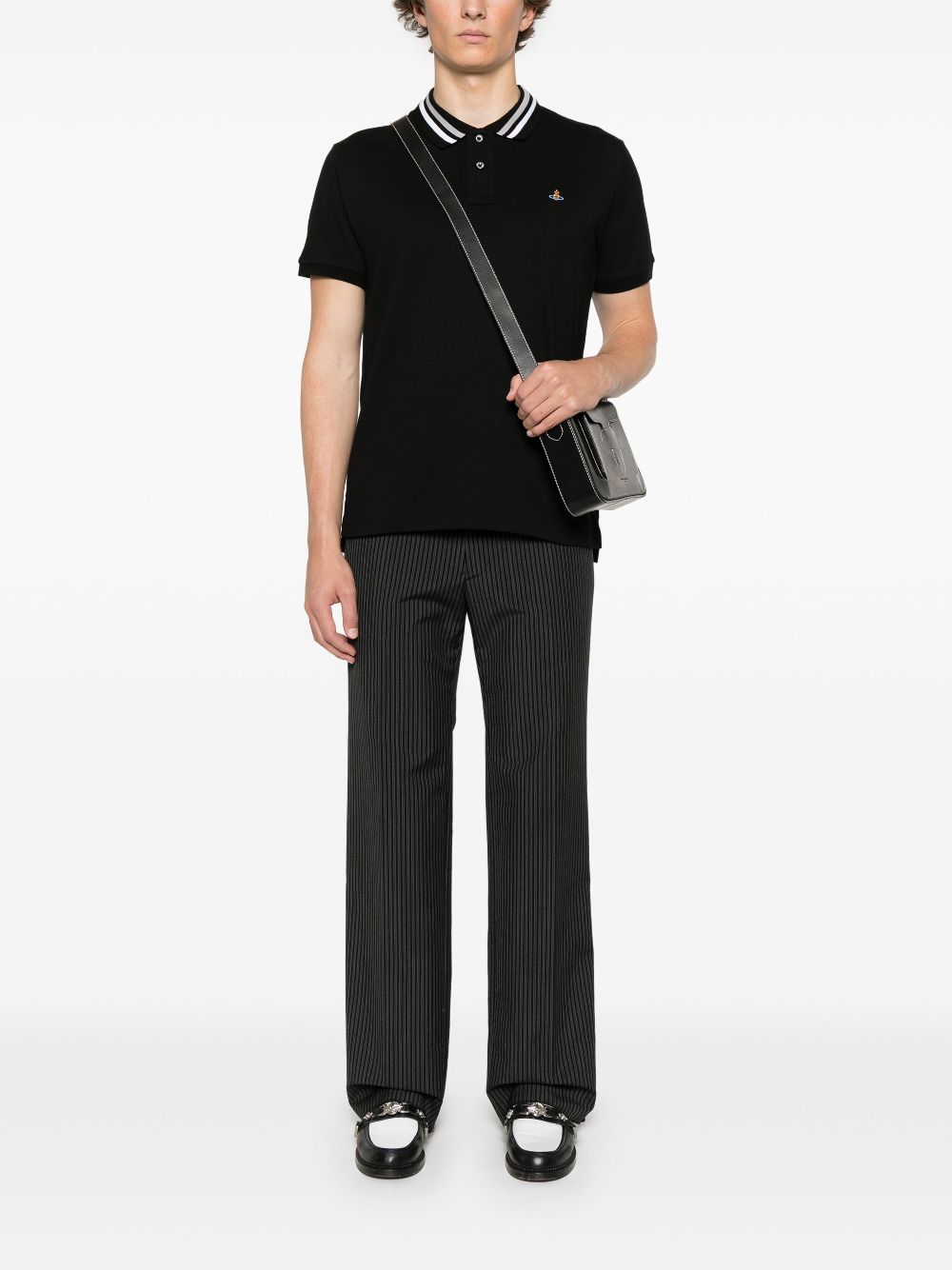 Vivienne Westwood Klassiek poloshirt - Zwart