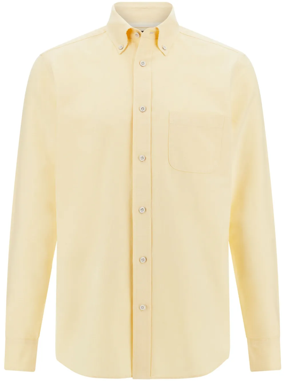 Boggi Milano オックスフォード シャツ - イエロー Boggi Milano オックスフォード シャツ - イエロー