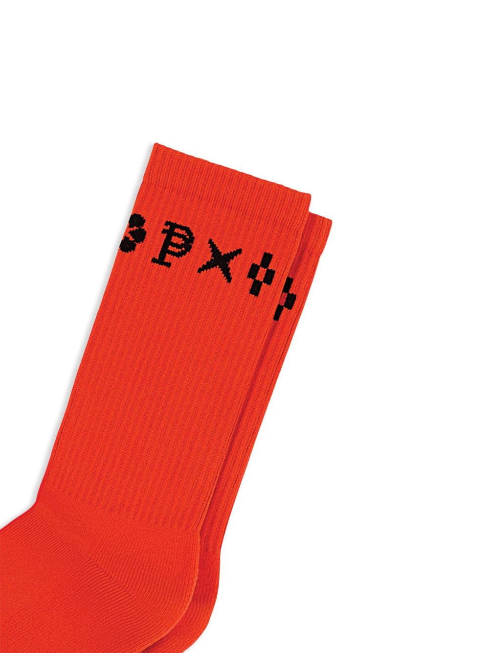 Purple Brand MONOGRAM CREW SOCK "Red"