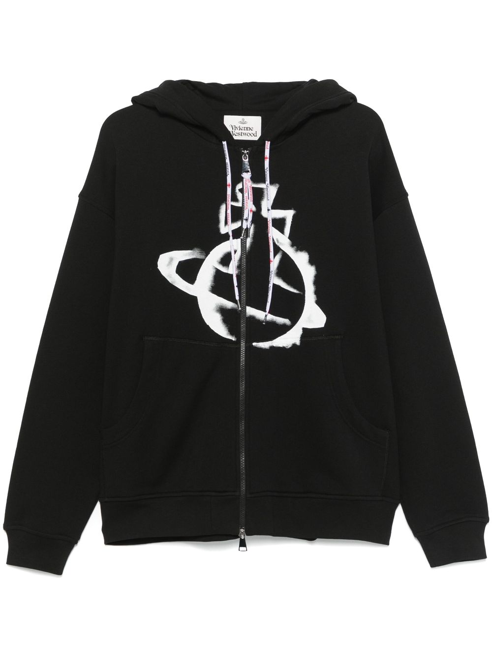 Vivienne Westwood Stencil Orb hoodie - Black