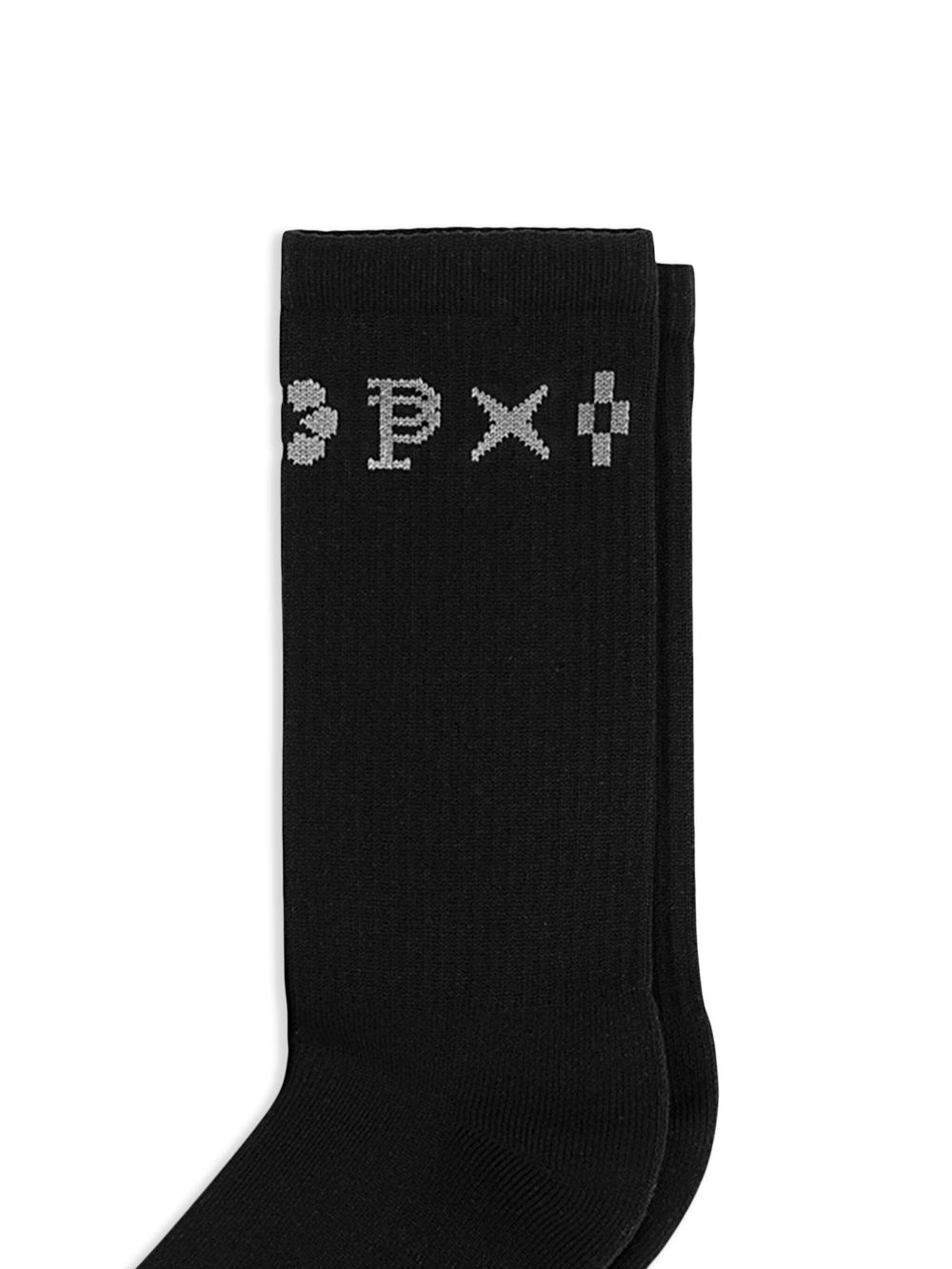 Purple Brand MONOGRAM CREW SOCK "Black"