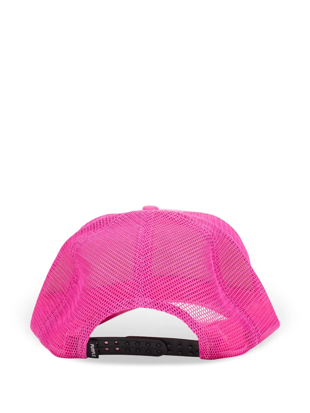 Purple Brand raised-logo Pink trucker cap - Roze