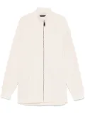 Balenciaga zip-up cardigan - White