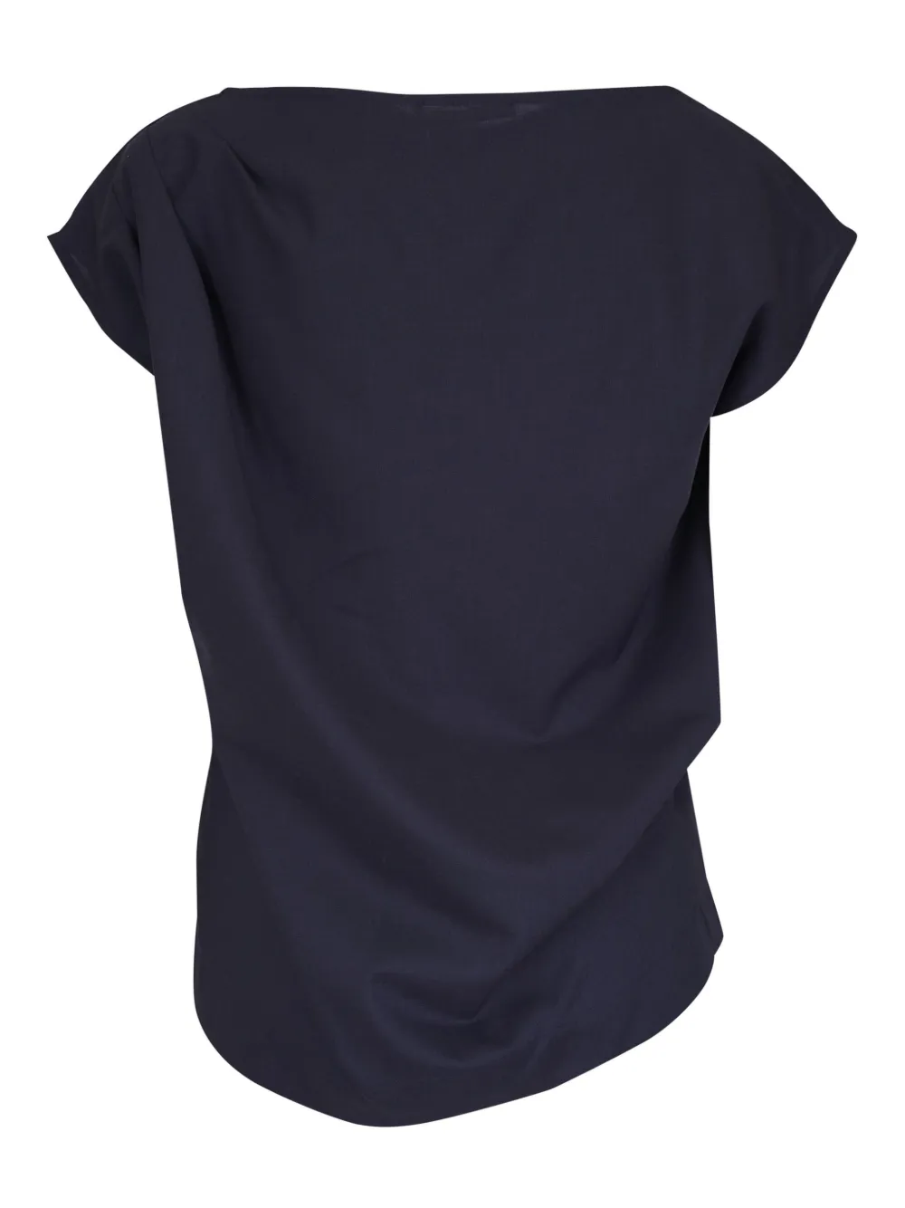 Odeeh T-shirt van scheerwol - Blauw