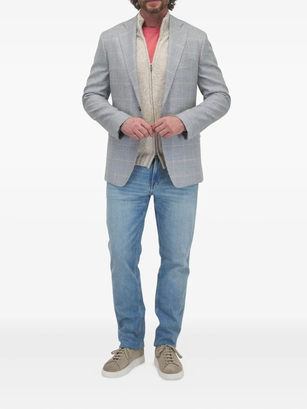 Atelier Munro blazer a cuadros | azul | Image 1