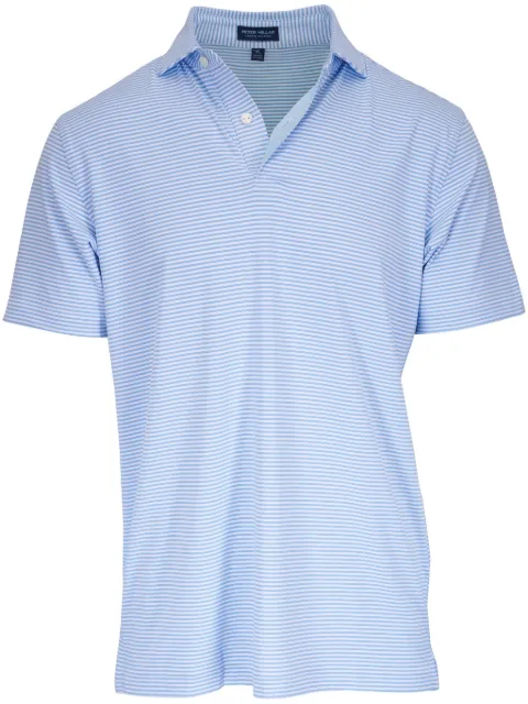 Peter Millar playera tipo polo con rayas estampadas