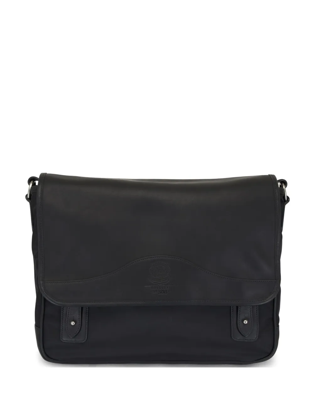 Ghurka axelremsväska i läder | svart | Image 1