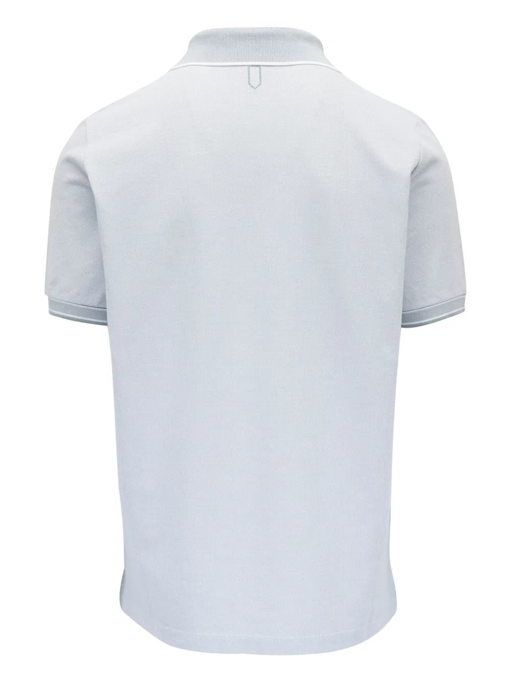 Canali Katoenen poloshirt - Blauw