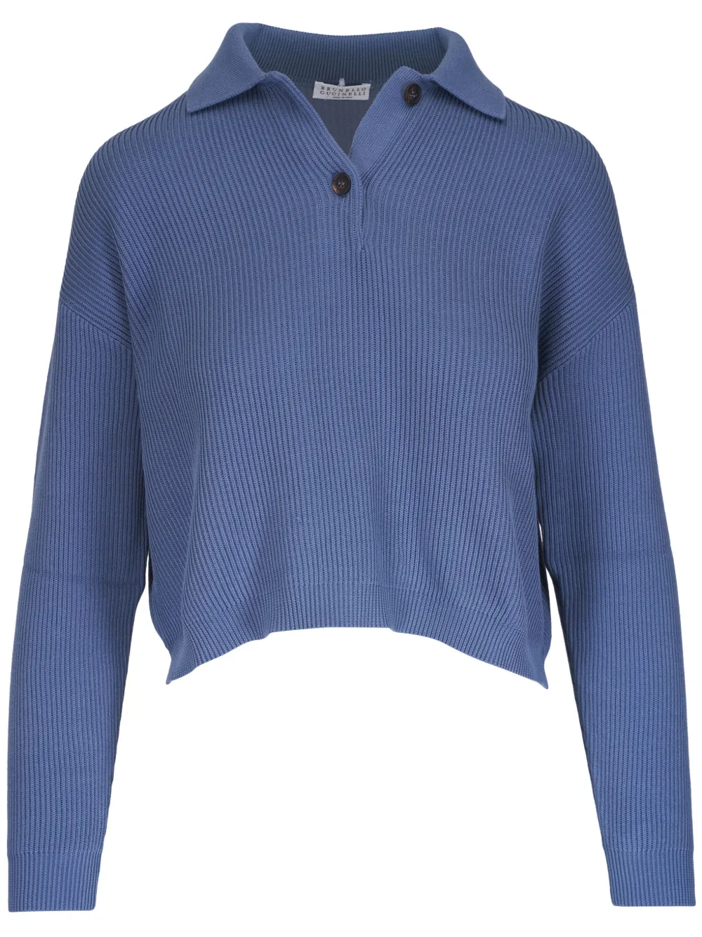 Brunello Cucinelli Katoenen top Blauw