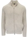 Fedeli zip-up cardigan - Neutrals