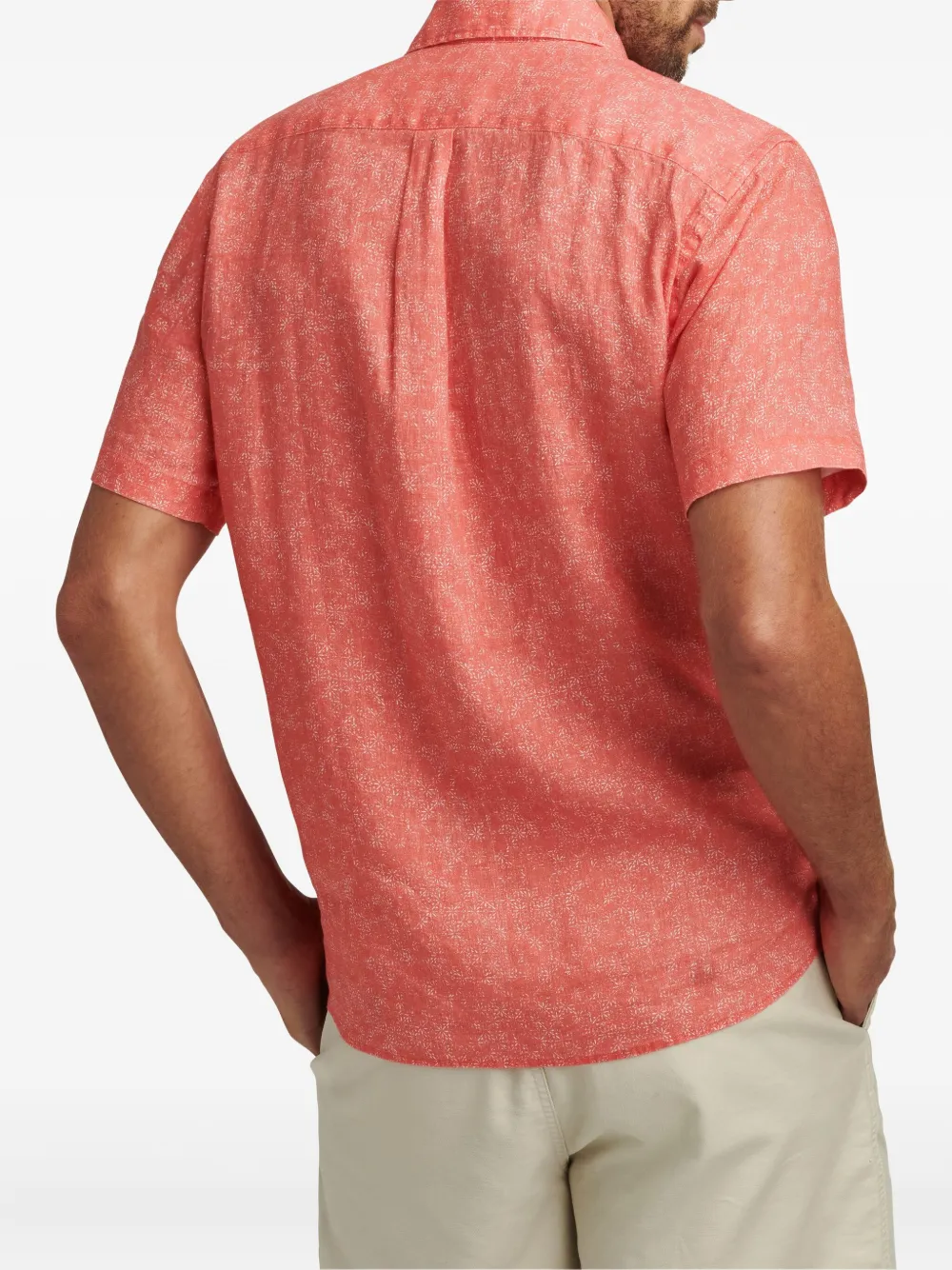 Peter Millar Overhemd met bloemenprint Roze