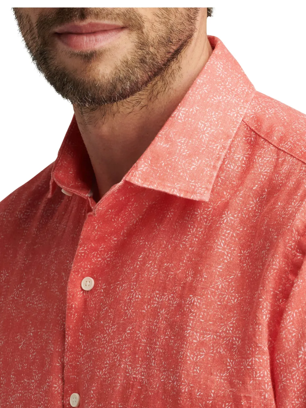 Peter Millar Overhemd met bloemenprint Roze