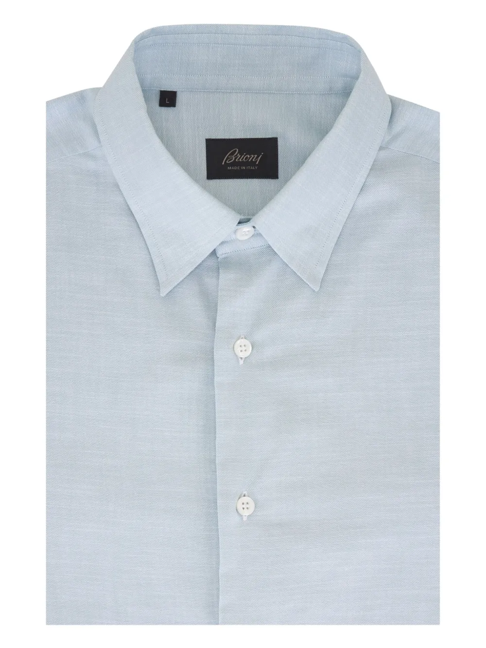 Brioni button-up shirt Blauw