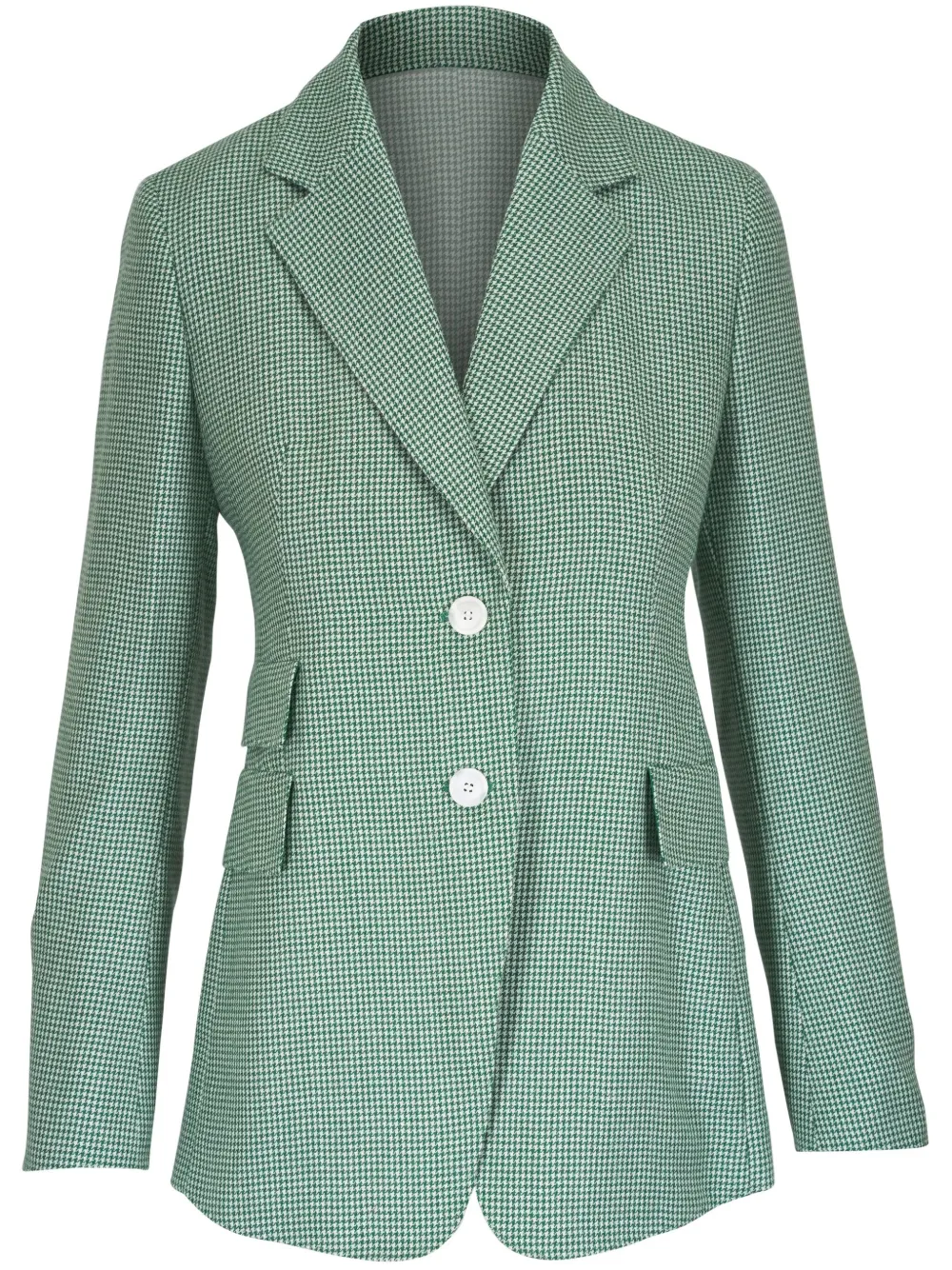 Akris check-pattern blazer | Green | Image 1