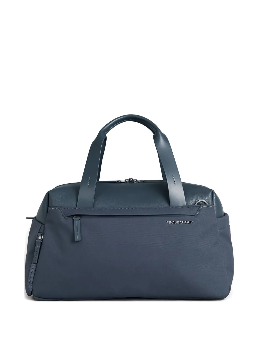 Troubadour leather-handle duffel holdalls | Blue | Image 1