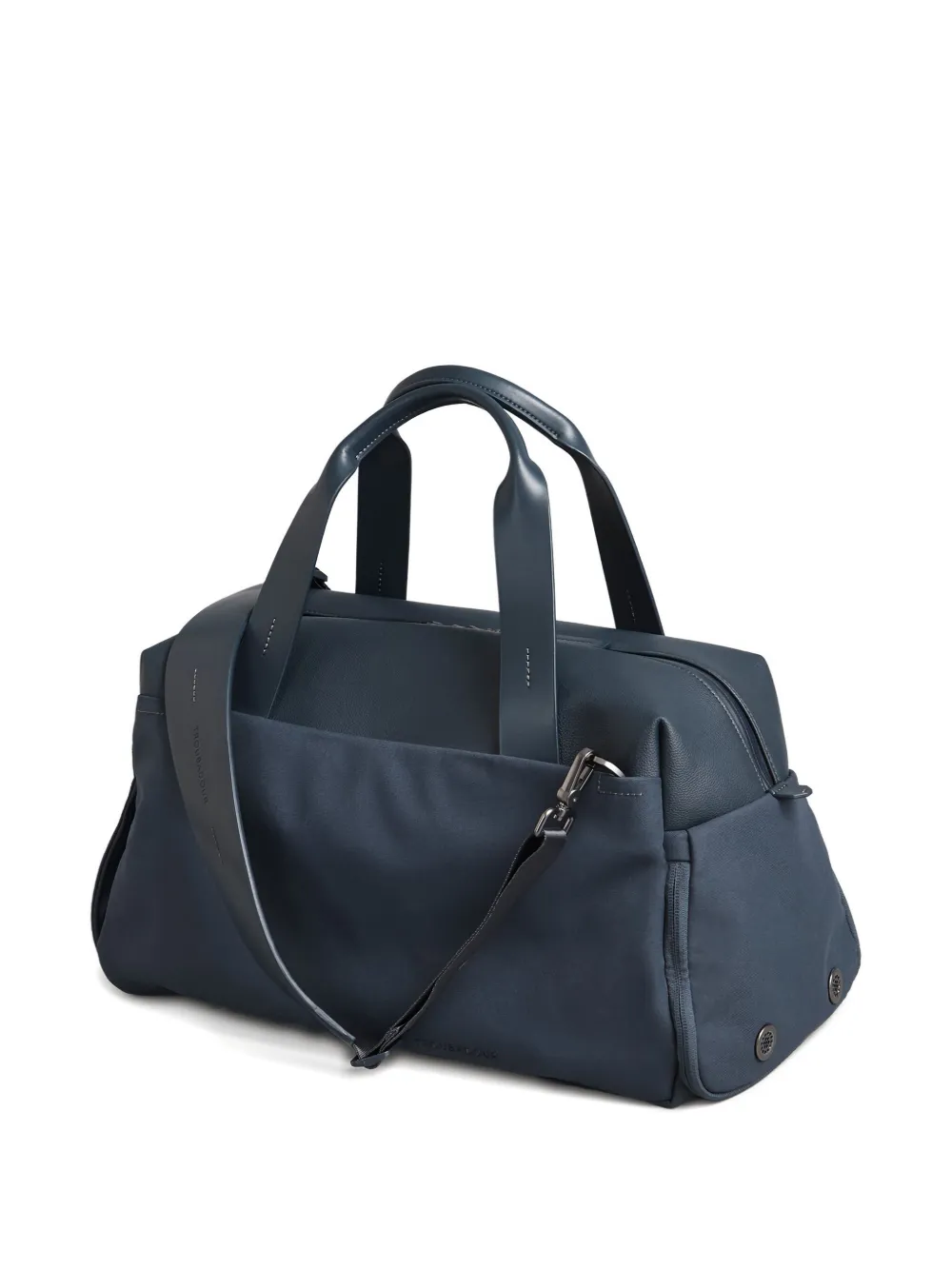 Troubadour Leather-handle Duffel Holdalls In Blue