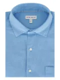 Peter Millar linen-cotton shirt - Blue