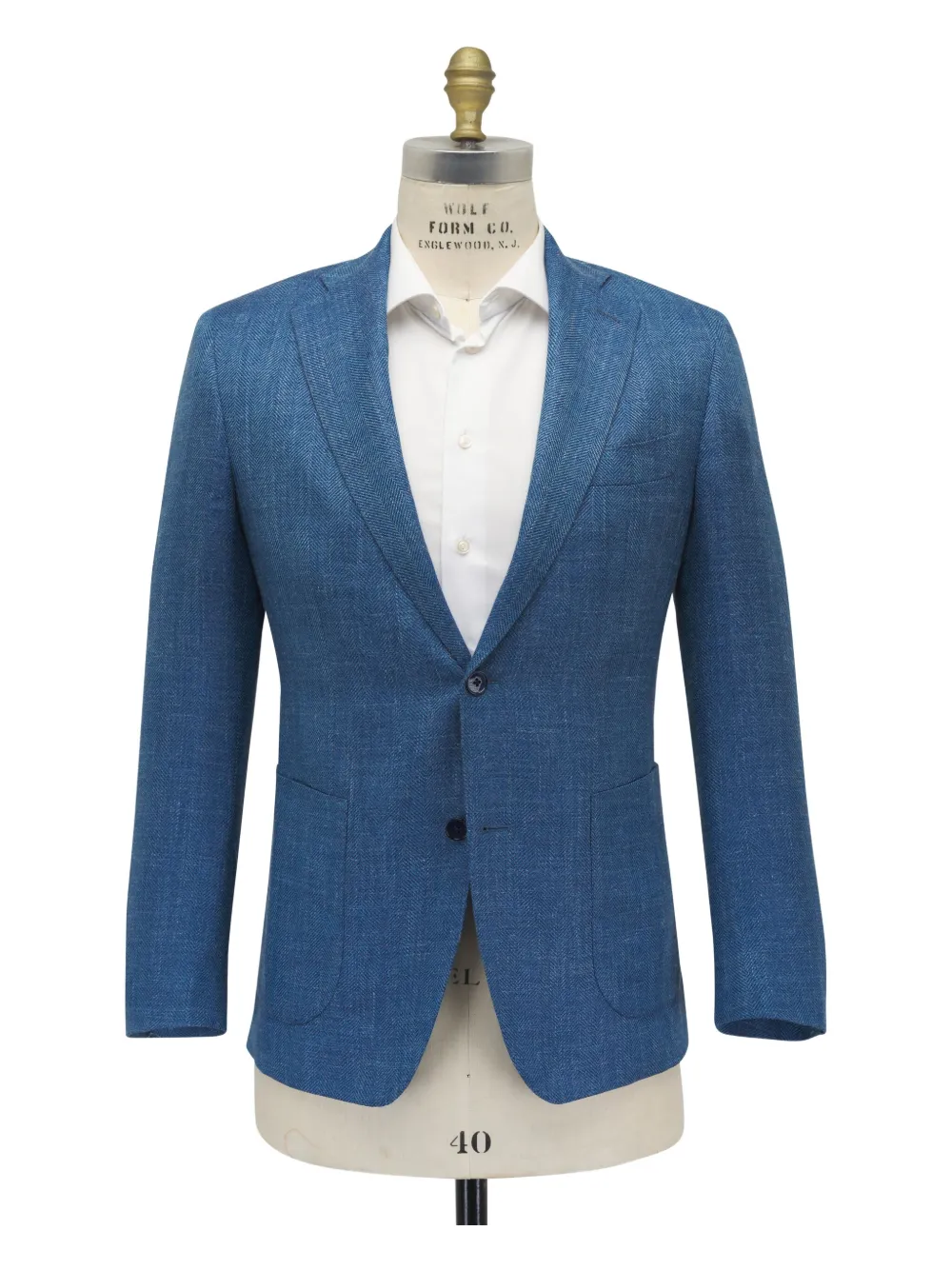 Atelier Munro Blazer con motivo pied-de-poule - Blu