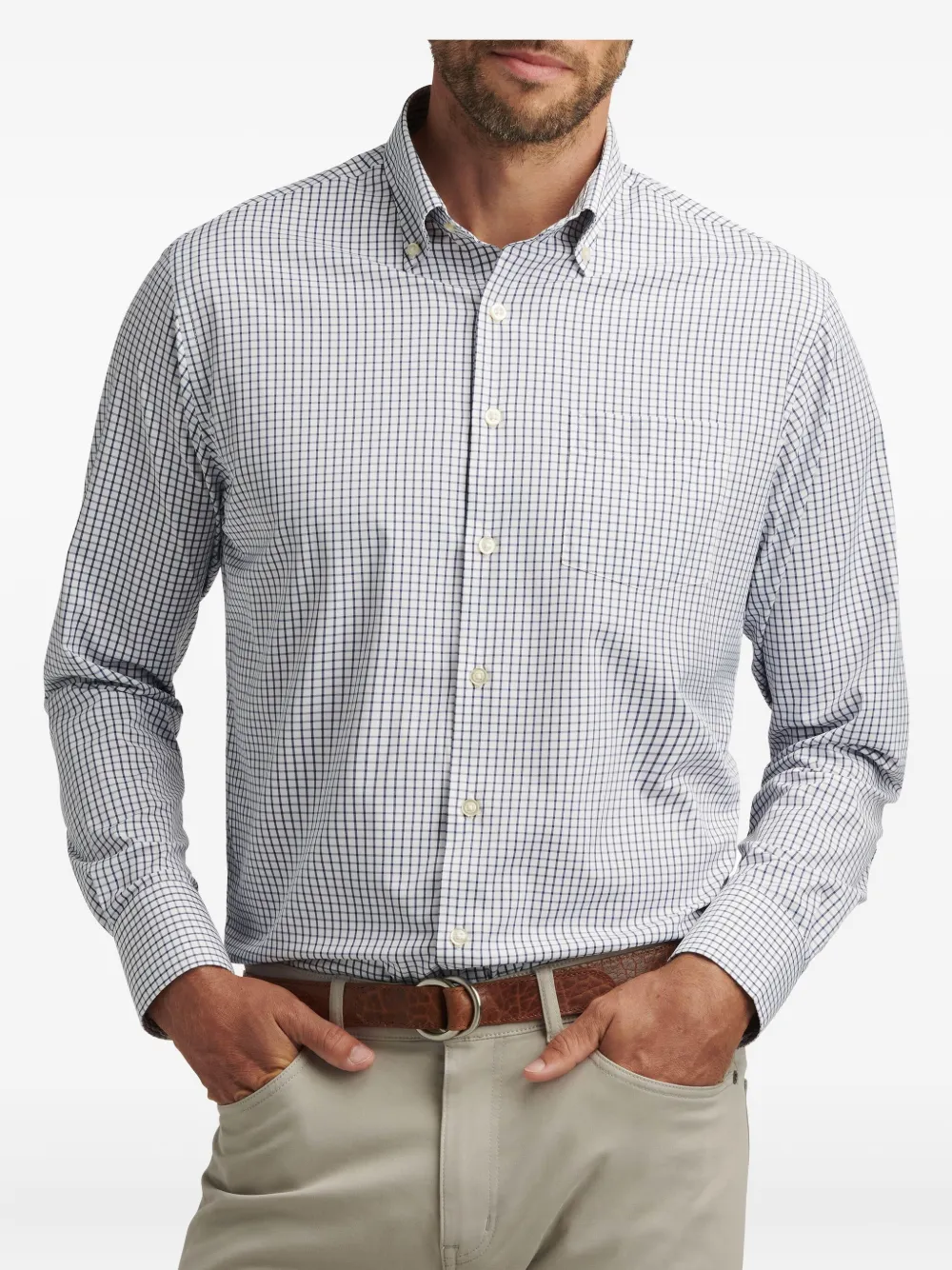 Peter Millar checked button-down shirt | Image 2