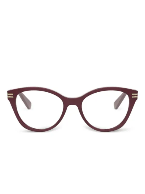 Bvlgari lentes con armazón cat eye