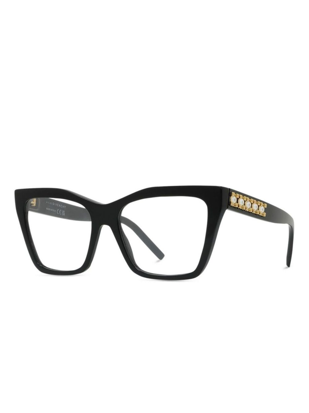 Givenchy Eyewear Bril verfraaid met kristallen - Zwart