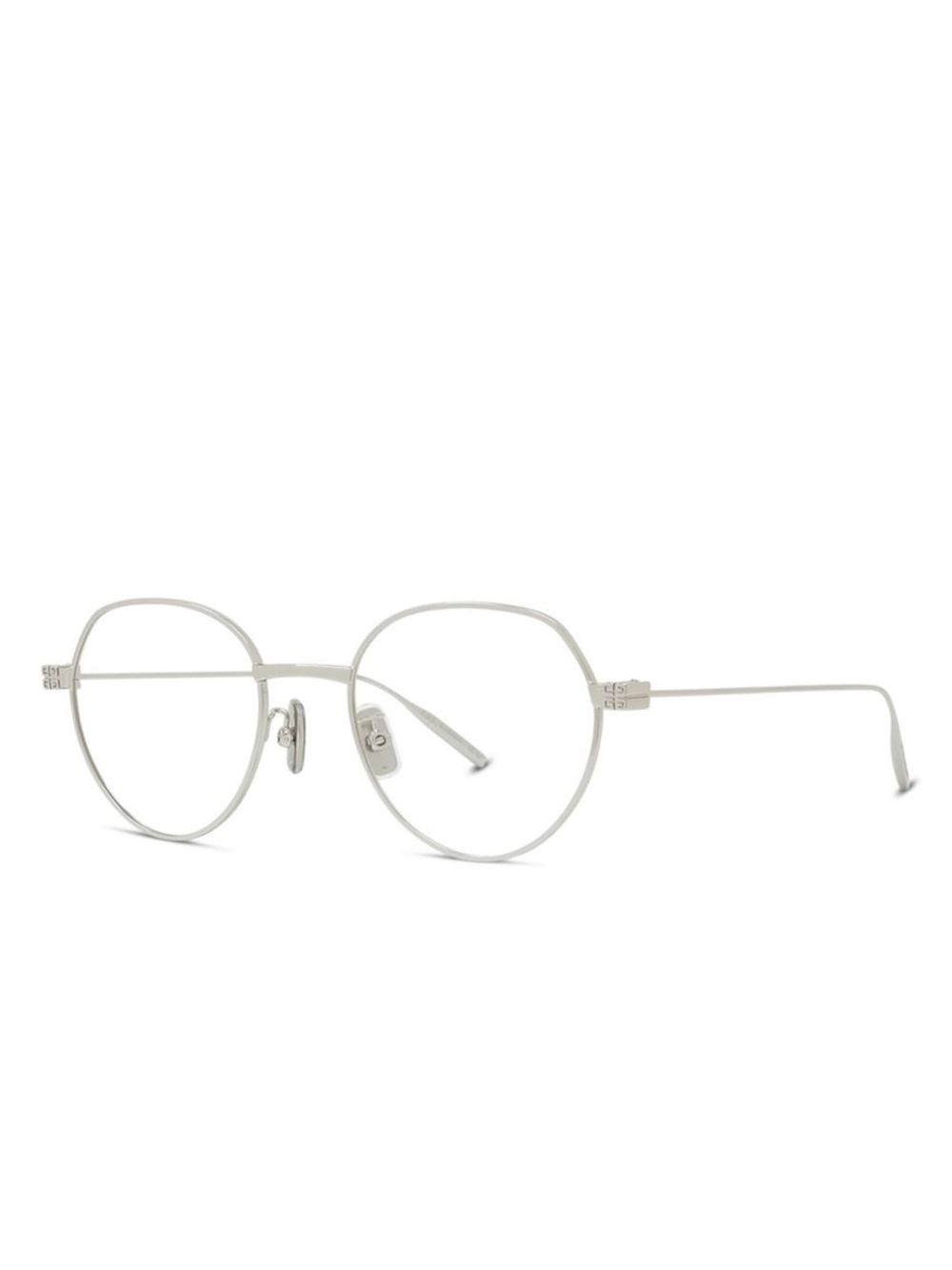 Givenchy Eyewear Bril met rond montuur - Zilver