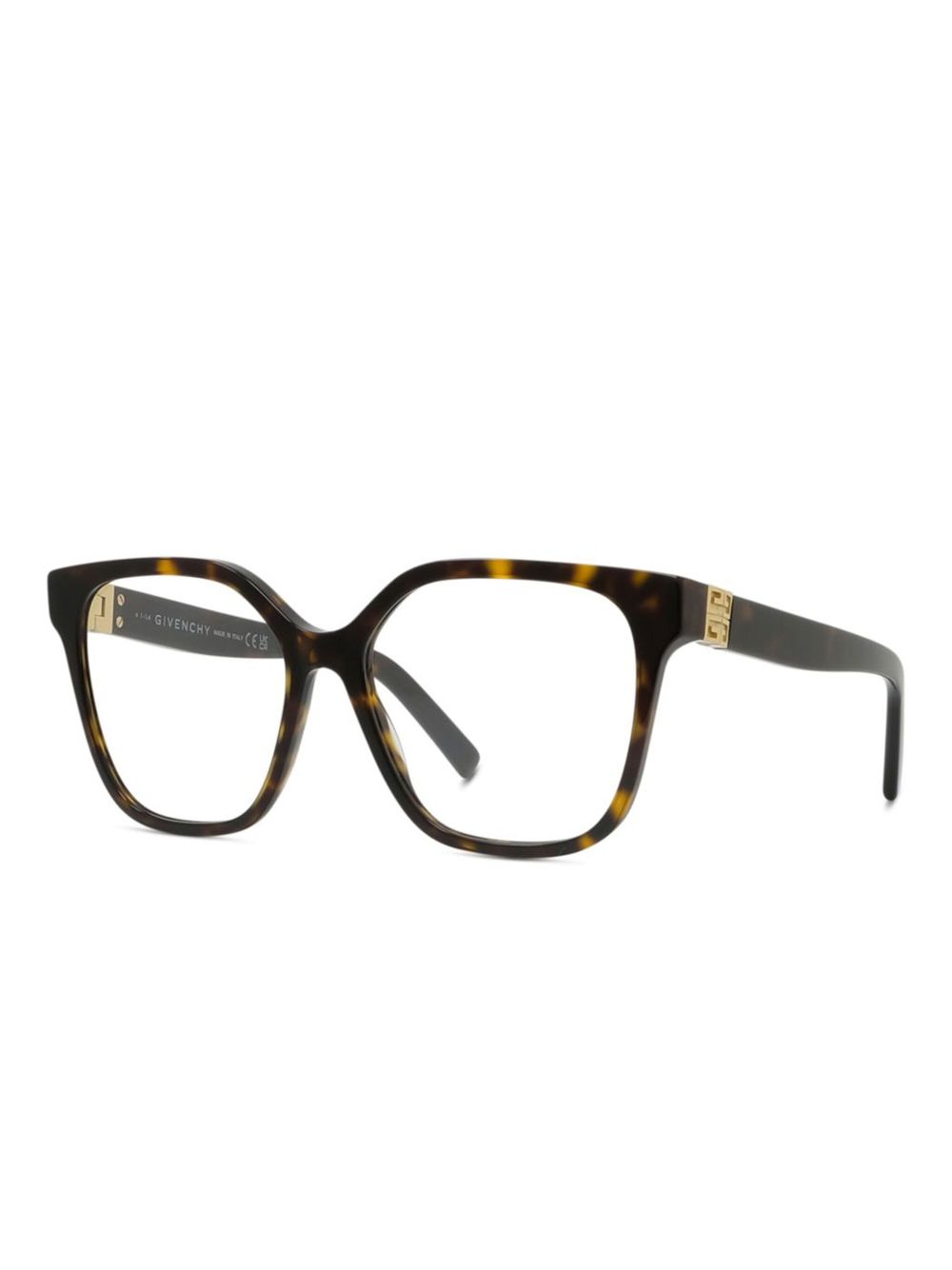 Givenchy Eyewear Bril met schildpadschild-design - Bruin