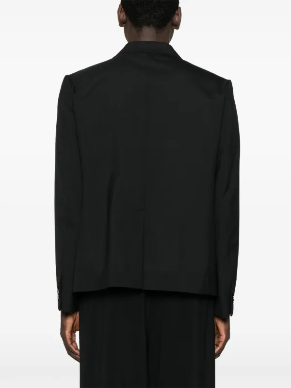 美品］22AW サカイ モッズコート 048 サイズ3 ダブルジップ ブラック