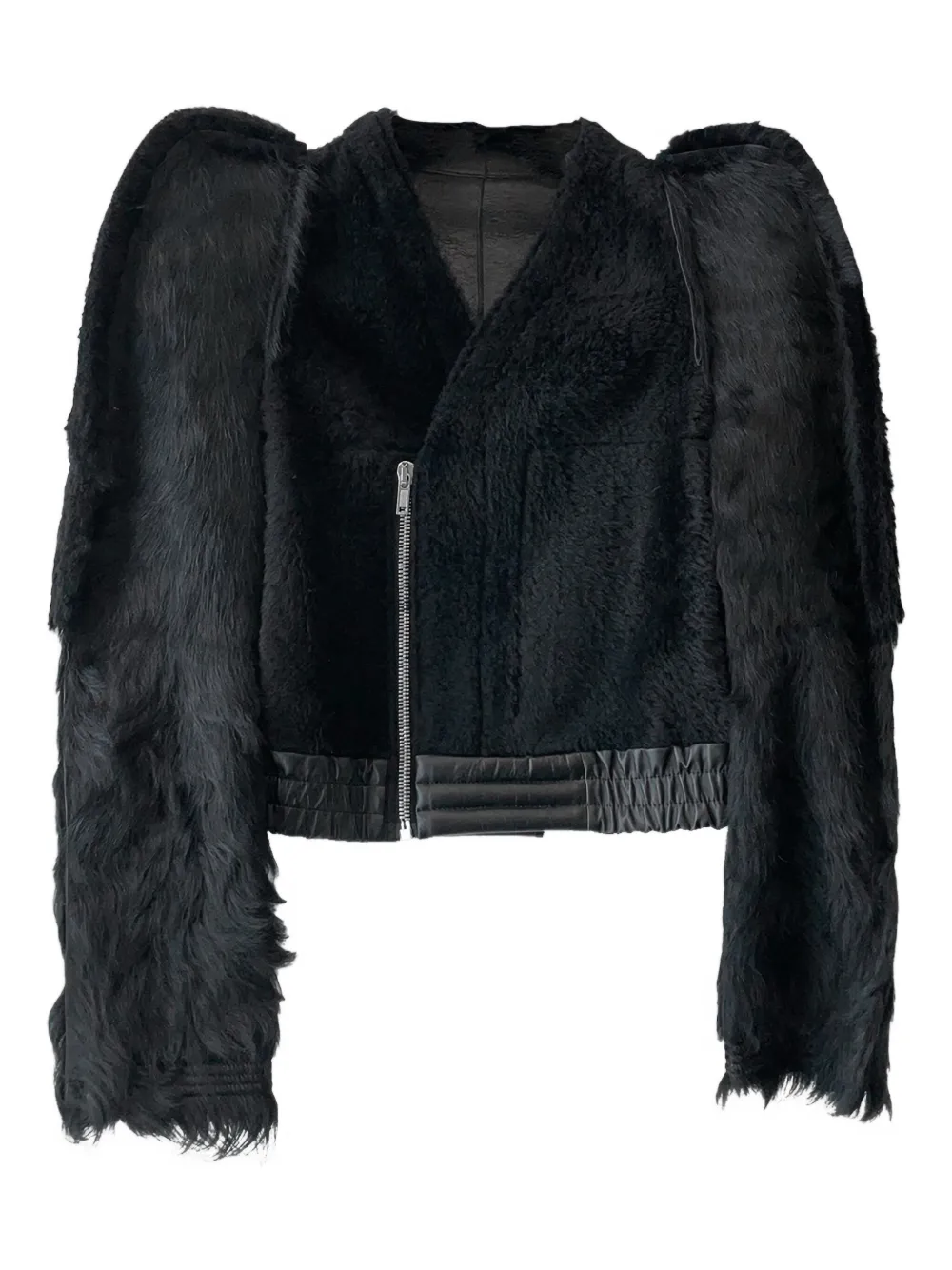 Rick Owens Zionic Flanged lammy cropped jack 9