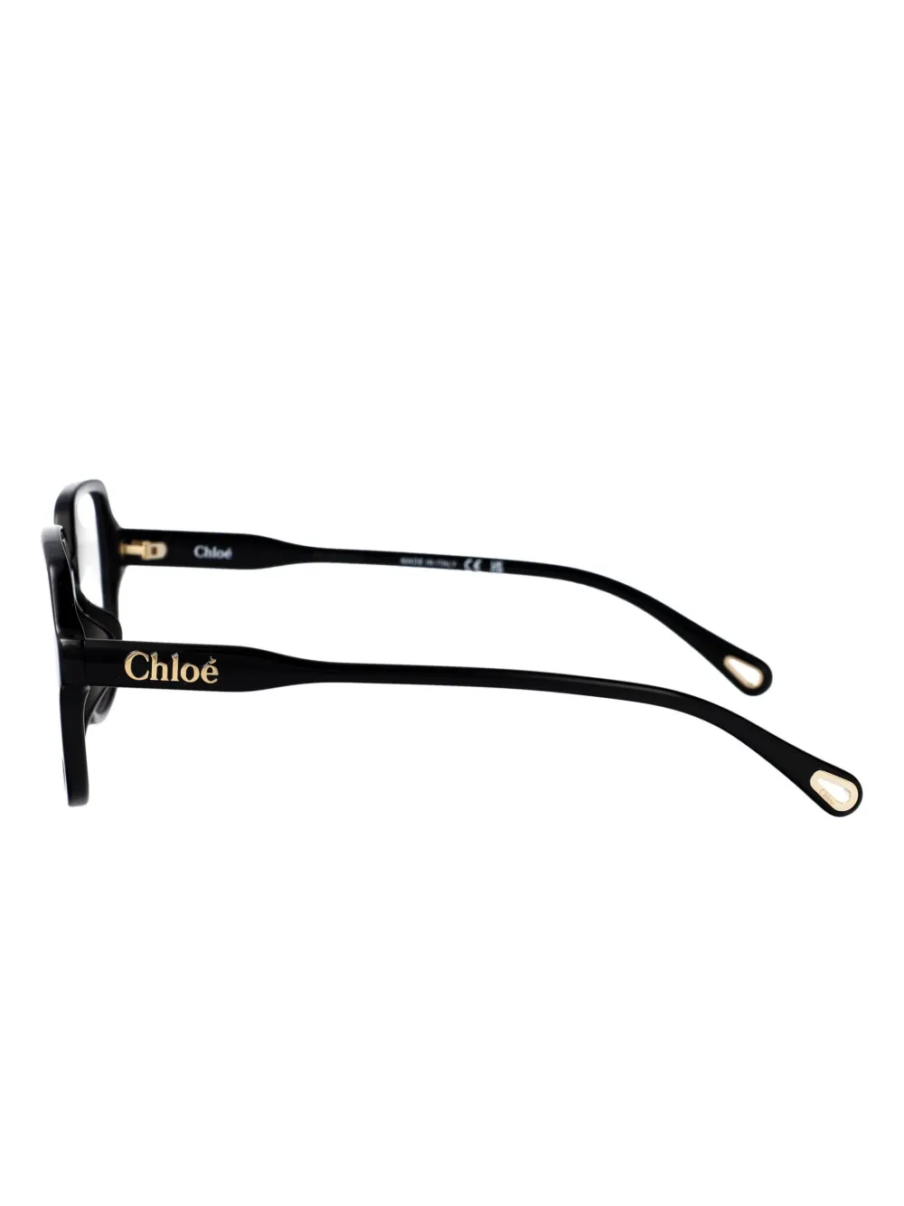 Chloé Square Frame Glasses In Black