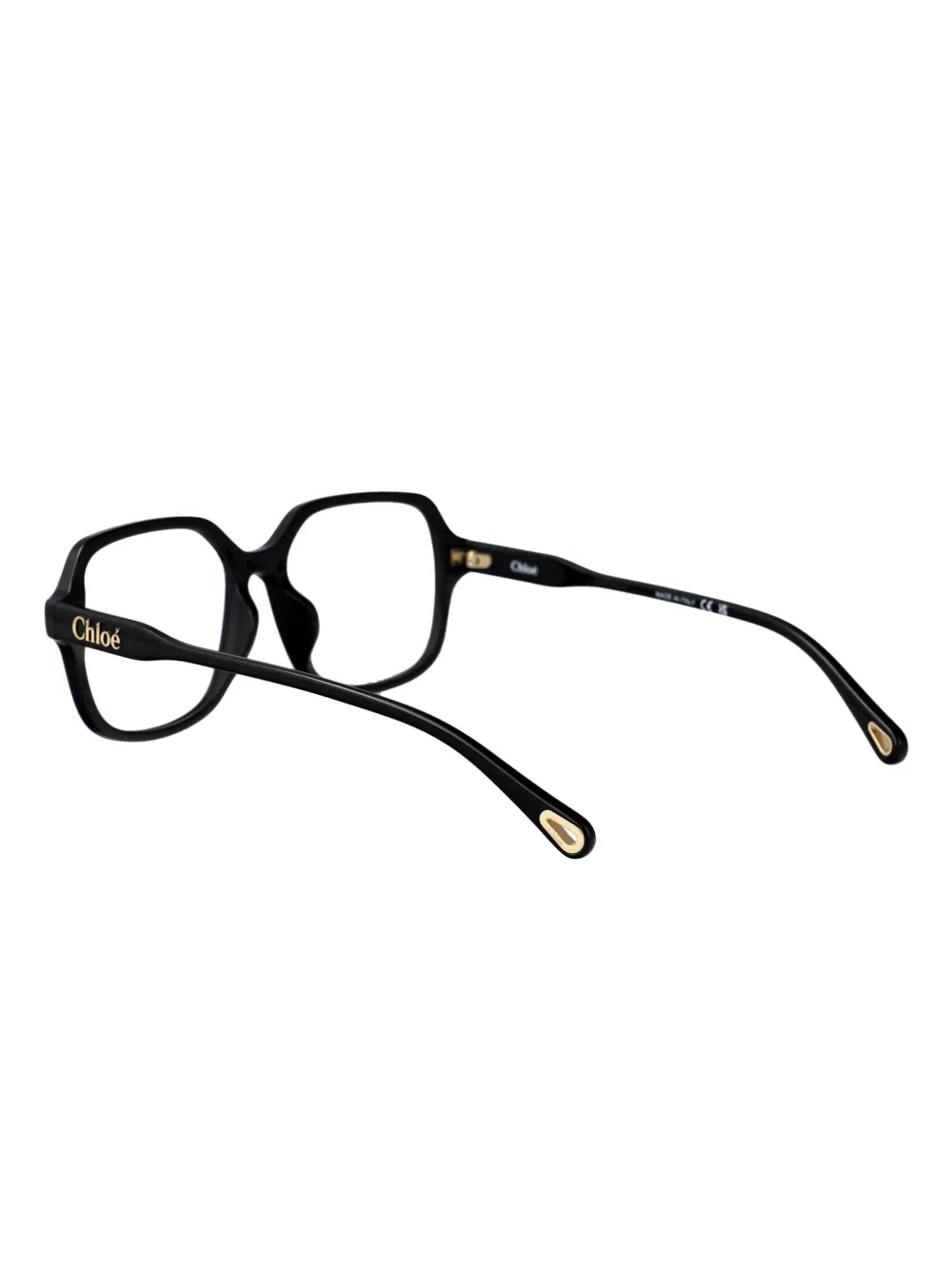 Chloé Square Frame Glasses In Black