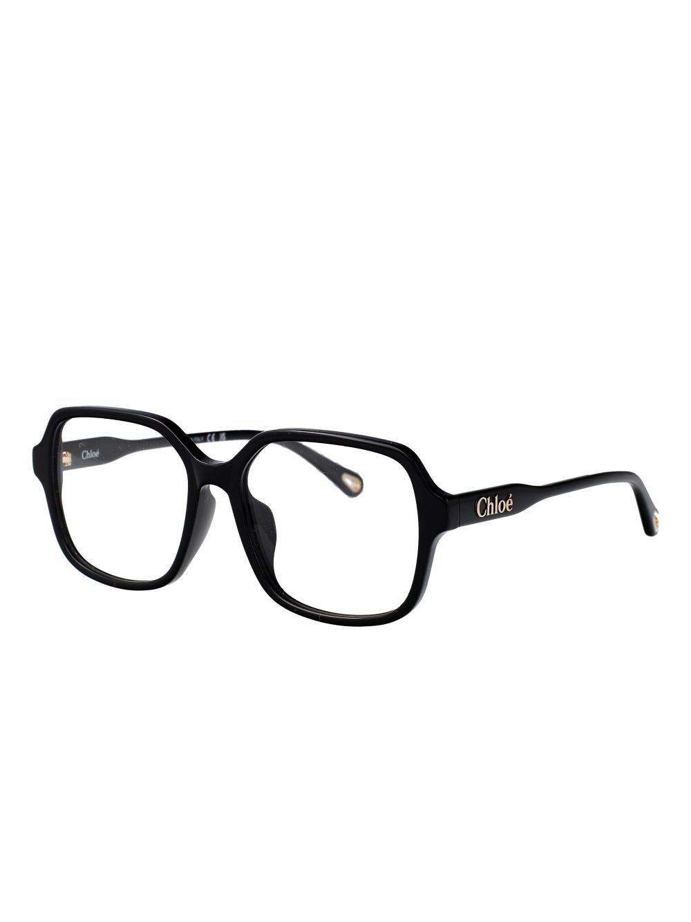 Chloé Eyewear square frame glasses - Zwart