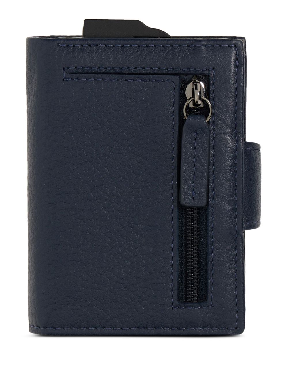 Boggi Milano leather card holder - Blue