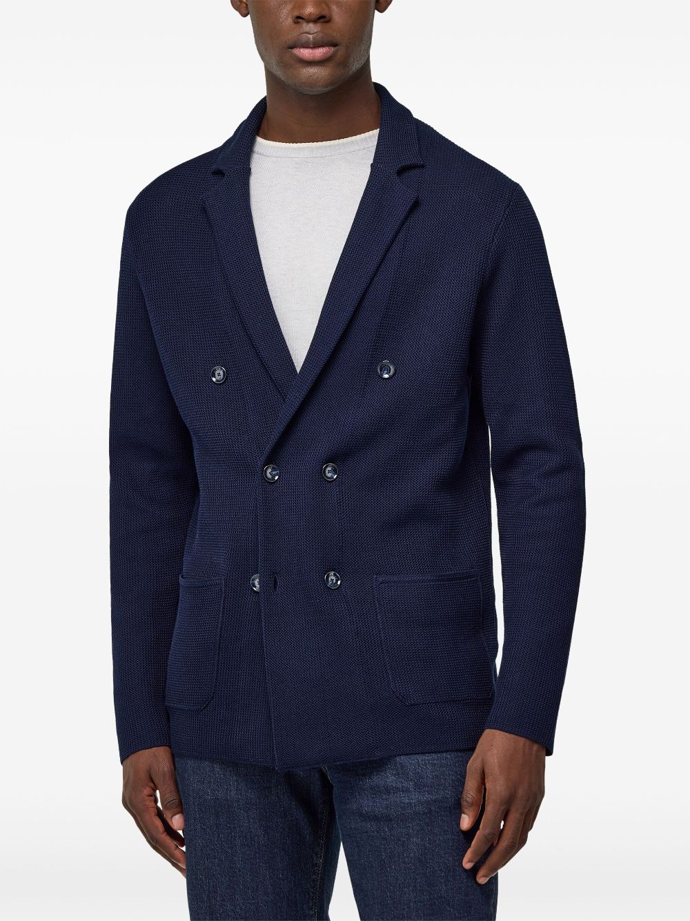 BOGGI MILANO KNITTED BLAZER 