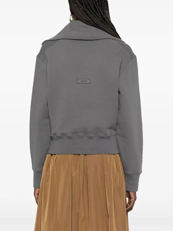 Autry ジップアップ スウェットシャツ | グレー | FARFETCH JP