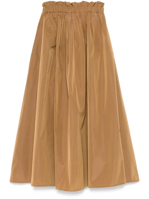 Herno elasticated-waistband maxi skirt 