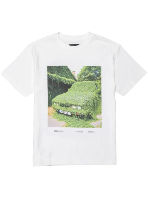 Purple Brand TEXTURED JERSEY SS TEE "White"