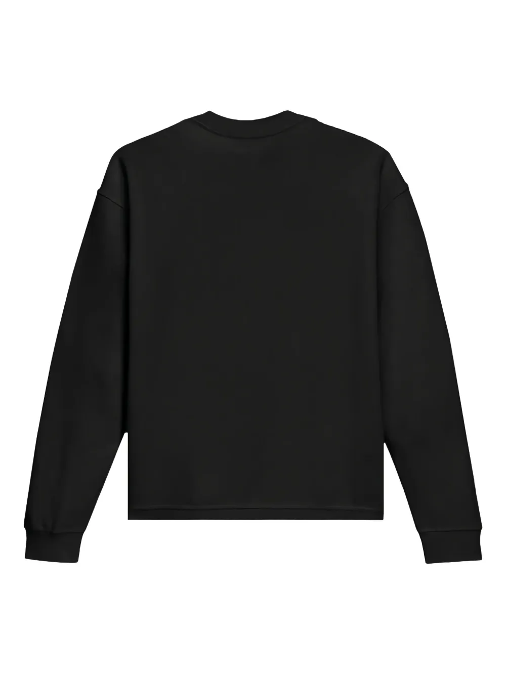 Purple Brand logo-embroidered long-sleeve T-shirt Zwart