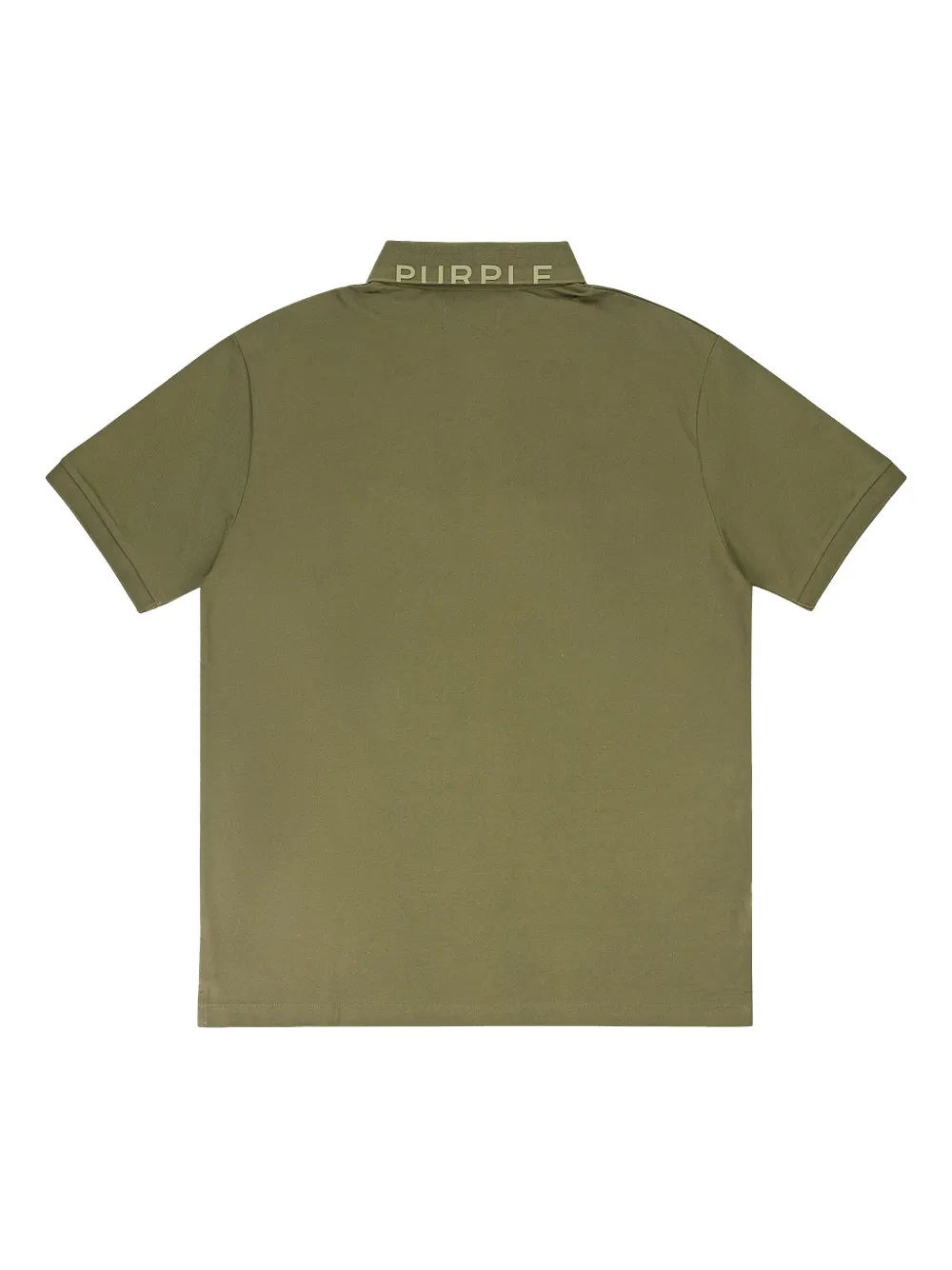 Purple Brand piqué-knit "Green" polo shirt - Groen