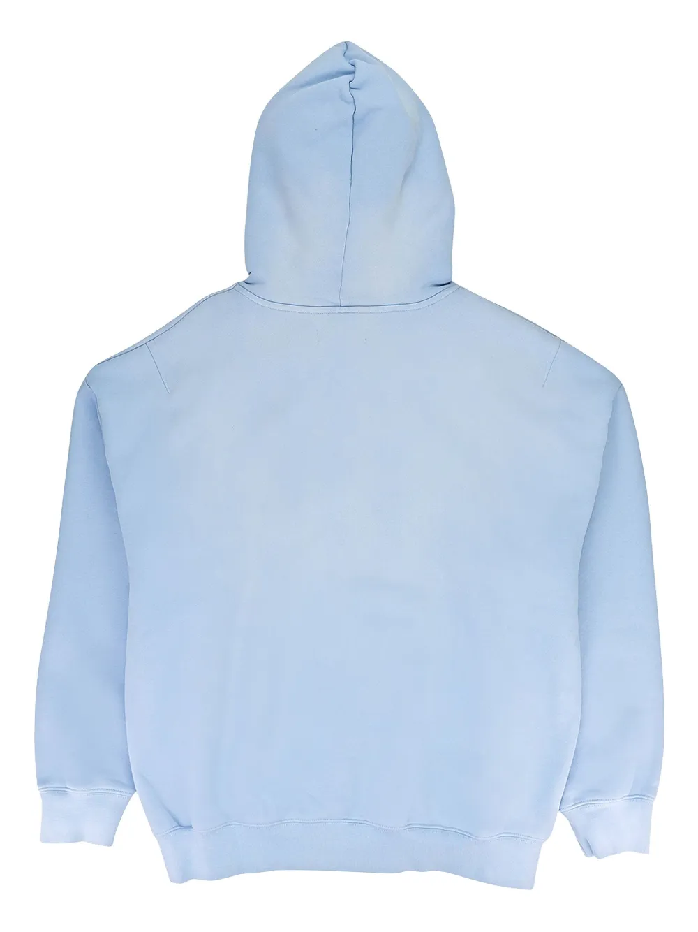 Purple Brand HWT fleece "Blue" hoodie - Blauw