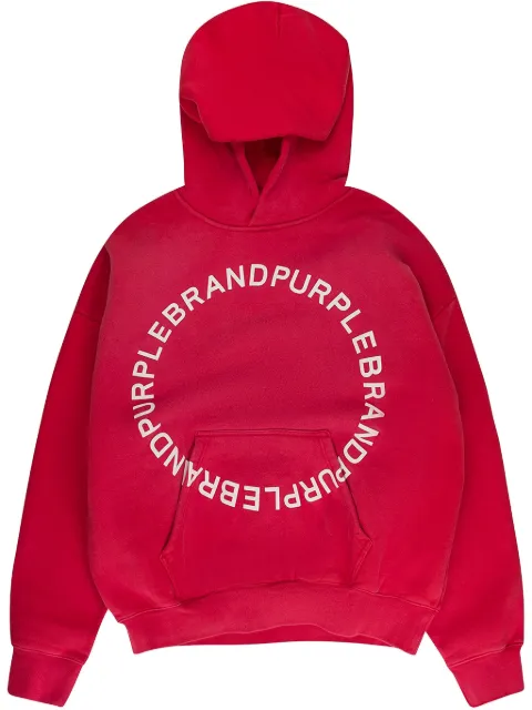 Purple Brand HWT fleece "Red" hoodie