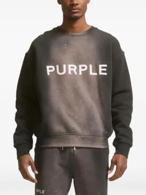残りわずか★Purple Brand★ロゴプリント スウェットシャツ Purple Brand ウィメンズ スウェットシャツ通販 - FARFETCH