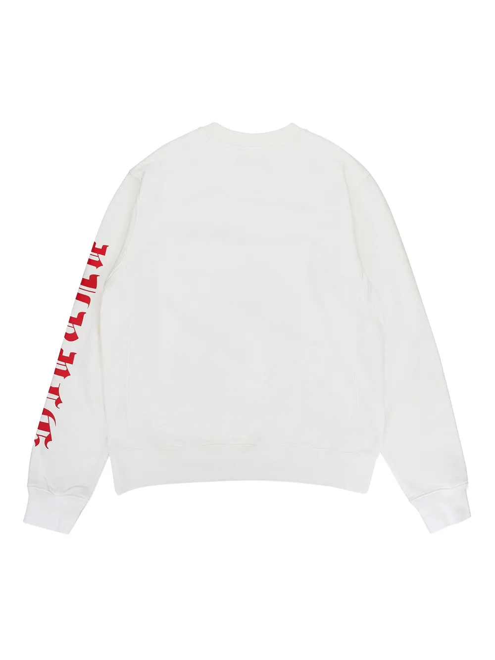 Purple Brand gothic logo-print "White" sweatshirt - Wit