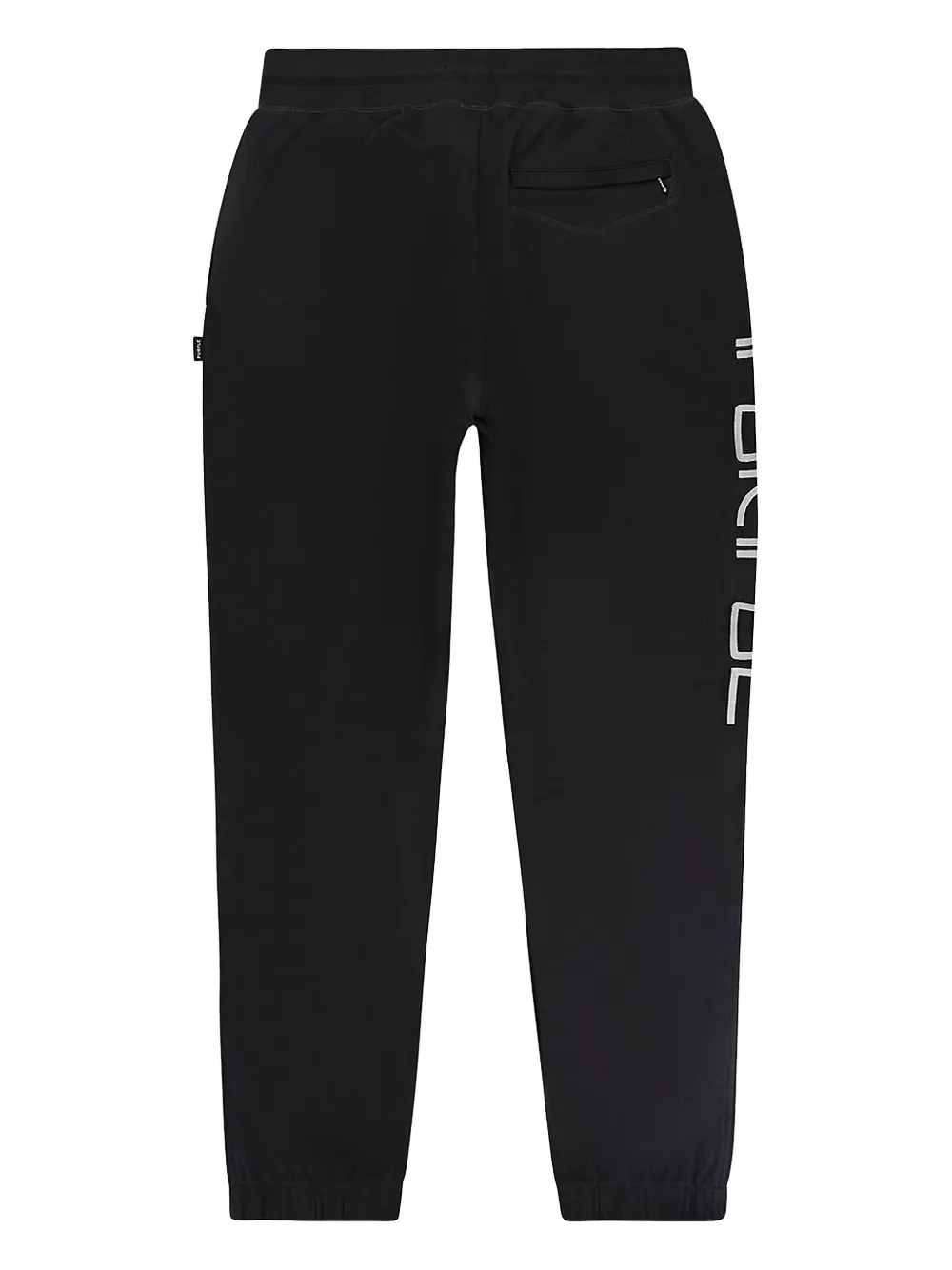 Purple Brand logo-print french-terry "Black" track pants - Zwart