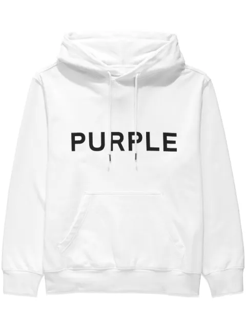 Purple Brand FRENCH TERRY PO HOODY "White"