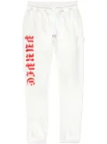 Purple Brand FRENCH TERRY SWEATPANT GOTHIC WORDMARK BRILLIANT WHITE ""White""