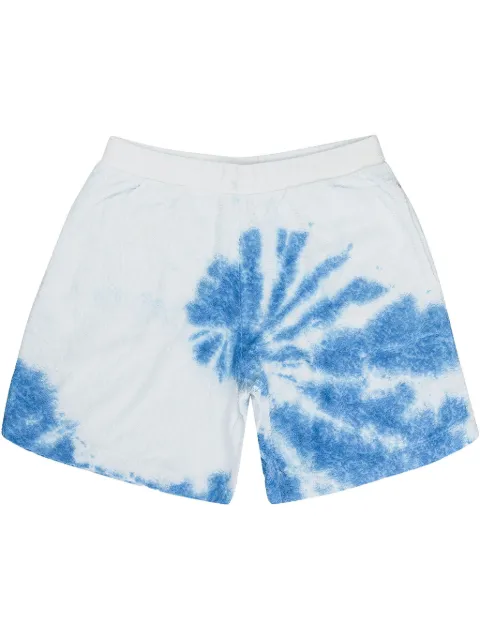 Purple Brand terry-towel "Blue" shorts