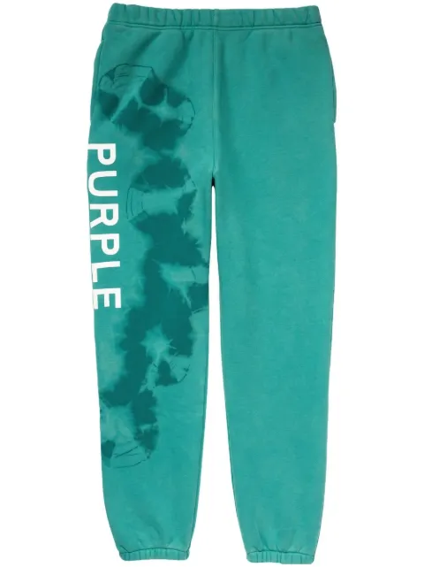 Purple Brand pantalon de jogging à logo imprimé
