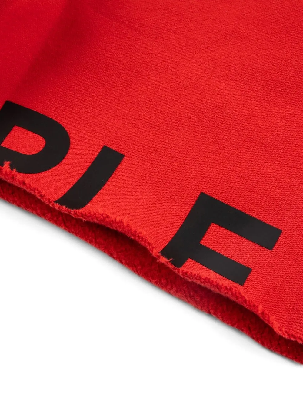 Purple Brand Trainingsshorts met logoprint Rood