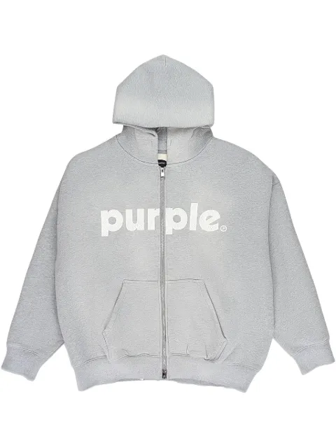 Purple Brand HWT hættetrøje i fleece